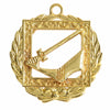 Grand Senior Warden Knights Templar Officer Collar Jewel – Gold Plated
