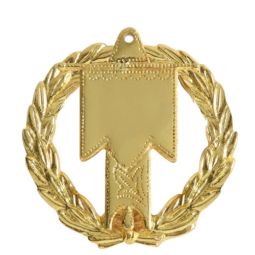 Riaz Impex Masonic Jewels Grand Standard Bearer Knights Templar Officer Collar Jewel – Gold Plated