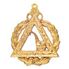 Grand Steward Royal Arch Chapter Officer Collar Jewel – Gold Metal