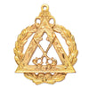 Grand Treasurer Royal Arch Chapter Officer Collar Jewel – Gold Metal