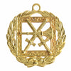 Grand Warder Knights Templar Officer Collar Jewel – Gold Plated