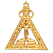 King Royal Arch Chapter Officer Collar Jewel – Gold Plated