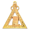 Lecturer Royal Arch Chapter Officer Collar Jewel – Gold Plated