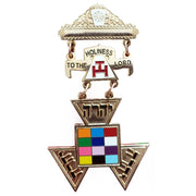 Past High Priest Royal Arch Chapter Breast Jewel – Triple Tau Insignia