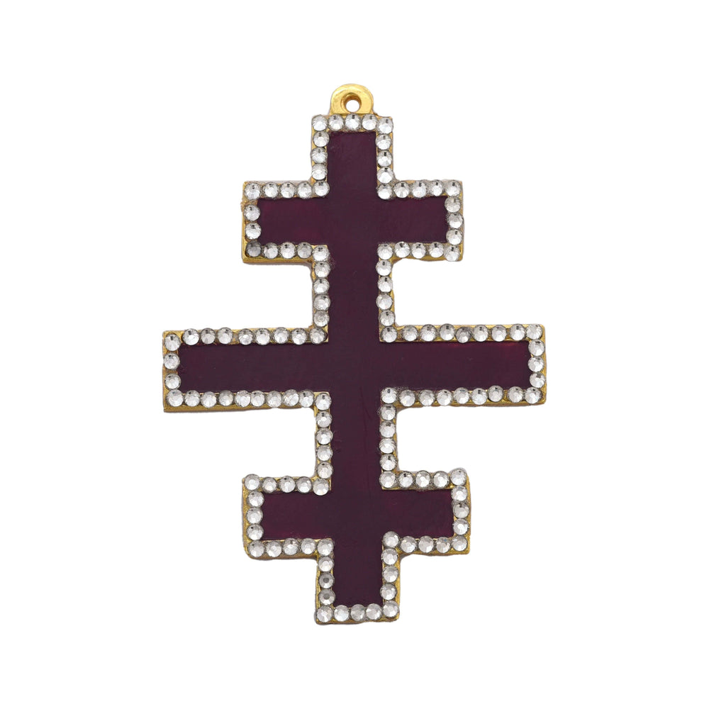 Riaz Impex Masonic Jewels Past Most Eminent Grand Master Grand Encampment English Knights Templar Collar Jewel – Velvet