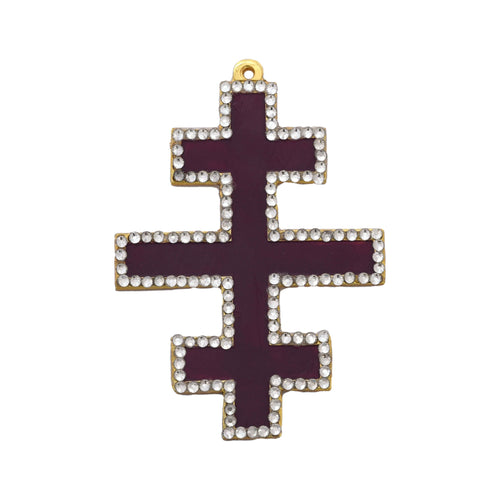 Riaz Impex Masonic Jewels Past Most Eminent Grand Master Grand Encampment English Knights Templar Collar Jewel – Velvet