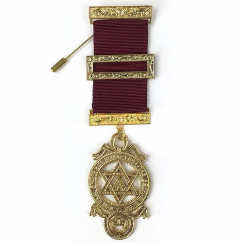 Riaz Impex Masonic Jewels Principal English Royal Arch Breast Jewel – Gold Plated