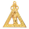Principal Sojourner Royal Arch Chapter Officer Collar Jewel – Gold Metal