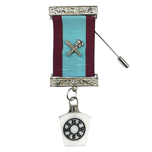 Riaz Impex Masonic Jewels Provincial Mark Breast Jewel – Silver Plated