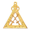 Sentinel Royal Arch Chapter Officer Collar Jewel – Gold Metal