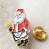Masonic Santa Christmas Lapel Pin