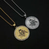 Master Mason Round Pendant – Chain Options