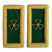 Prelate Knights Templar Frock Coat Shoulder Board – Bullion Embroidery