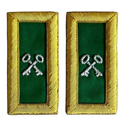 Treasurer Knights Templar Frock Coat Shoulder Board – Bullion Embroidery