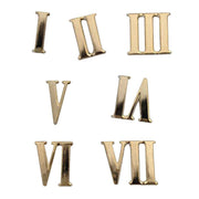 Knight Templar Priests Numerals – Mitre Numerals Gold Metal