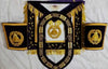 Masonic Grand Master Apron, Cuffs & Chain Collar Hand Embroidered