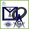 Blue Lodge Chain Collar and Master Mason Apron with Square & Compass Package