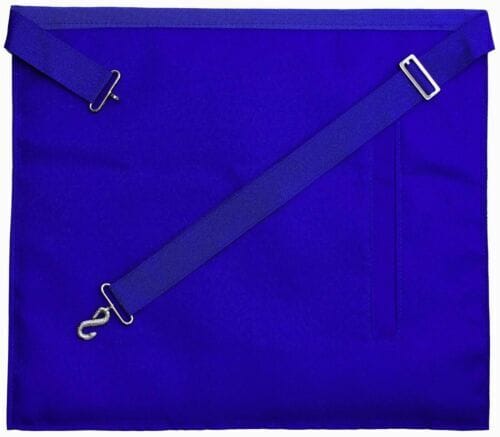 RIAZ IMPEX MASONIC REGALIA Blue Lodge Chain Collar , Master Mason Apron with Square and Compass Gloves Set