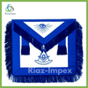Blue Lodge Past Master Masonic Square & Compass Apron with Fringe