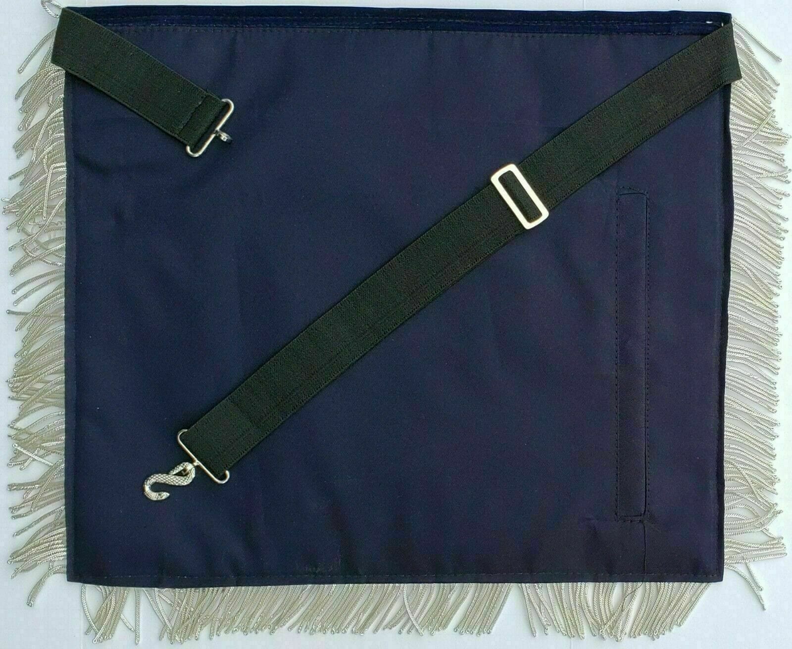 RIAZ IMPEX MASONIC REGALIA Hand MADE SHRINER Masonic Hand Embroidered Apron HIGH END - Masonic Regalia