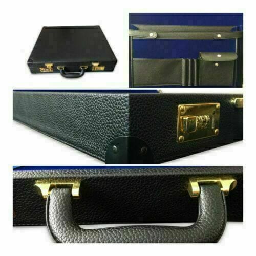 RIAZ IMPEX MASONIC REGALIA LOT OF 13 PCS FREEMASON MASONIC REGALIA APRON HARD CASE BLUE INSIDE BRIEFCASE