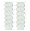 Masonic Lambskin Candidate Entered Apprentice Apron All White – Set of 12
