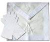 Masonic All White Master Mason Apron Hand Embroidered