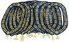 Masonic Blue Lodge Gold Chain Collar Lot of 12 with Free Jewel Set