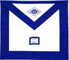 Masonic Blue Lodge Officer Chaplain Apron Embroidered