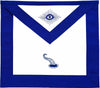 Masonic Blue Lodge Officer Junior Steward Apron Hand Embroidered – Premium