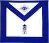 Masonic Blue Lodge Officer Junior Warden Apron Hand Embroidered