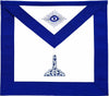Masonic Blue Lodge Officer Senior Warden Apron Hand Embroidered