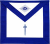 Masonic Blue Lodge Officer Tyler Apron Hand Embroidered