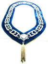Masonic Blue Lodge Officer Chain Collar with Junior Warden Jewel