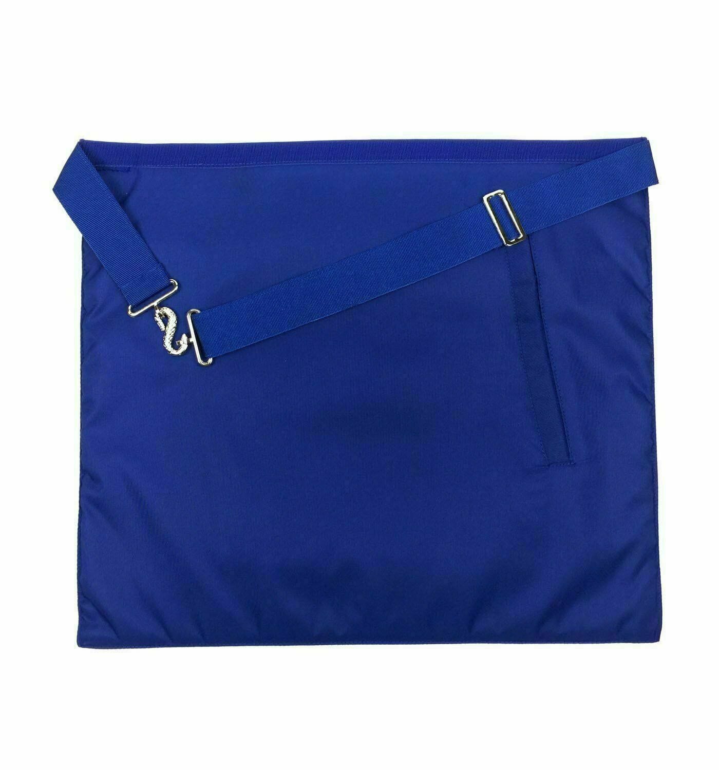 RIAZ IMPEX MASONIC REGALIA MASONIC BLUE LODGE OFFICERS APRON - SET OF 12 APRON WITH FREE 12 COTTON GLOVES