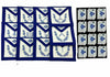 Masonic Blue Lodge Officers Apron Set of 12 with Free Cotton Gloves