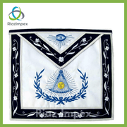 Masonic Blue Lodge Past Master Apron