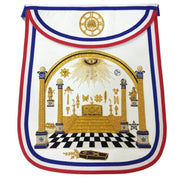 Masonic Bro. George Washington Masonic Apron Hand Embroidered Masterpiece
