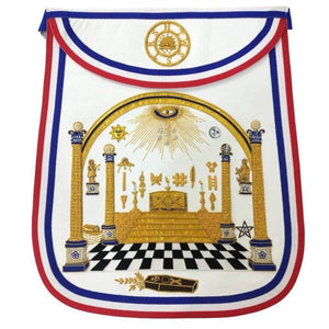 RIAZ IMPEX MASONIC REGALIA Masonic Bro. George Washington Masonic Apron Hand Embroidered Masterpiece