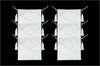 Masonic Candidate / Entered Apprentice Faux Leather Apron All White pack of 6