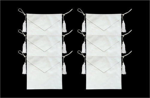 RIAZ IMPEX MASONIC REGALIA Masonic Candidate / Entered Apprentice Faux Leather Apron All White pack of 6