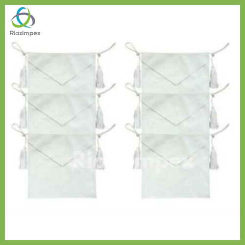 RIAZ IMPEX MASONIC REGALIA MASONIC CANDIDATE / ENTERED Apprentice Faux Leather Apron All White - Set Of 6