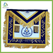 MASONIC COLLAR GRAND PAST MASTER APRON HAND EMBROIDERED Best Quality