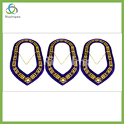 Masonic Council of Royal & Select Masters Chain Collar PURPLE Backing Lot of 3