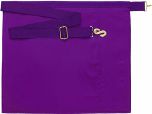 RIAZ IMPEX MASONIC REGALIA MASONIC COUNCIL ROYAL & SELECT MASTER RSM MEMBER APRON HAND EMBROIDERED