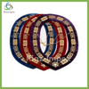 MASONIC GRAND LODGE Chain Collars Set Of 3 Purple - Blue - Red