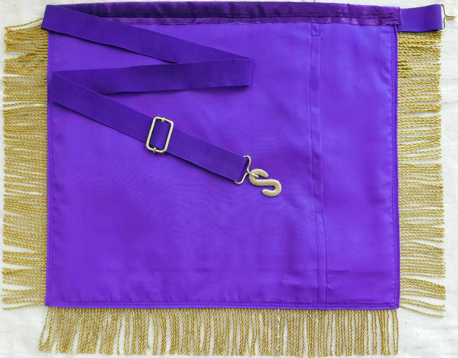 RIAZ IMPEX MASONIC REGALIA MASONIC GRAND LODGE MASTER MASON APRON BULLION HAND EMBROIDERED