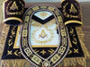 Masonic Grand Lodge Master Mason Apron, Cuffs Pair & Chain Collar