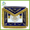 Masonic Grand Lodge Past Master Apron Hand Embroidered Bullion