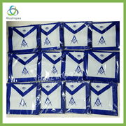 MASONIC MASTER MASON APRONS BLUE LODGE EMBROIDERED - PACK OF 12 BEST QUALITY